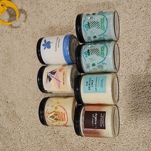 7 bath and body single wick candles